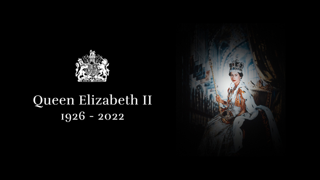 Death of HRH Queen Elizabeth II